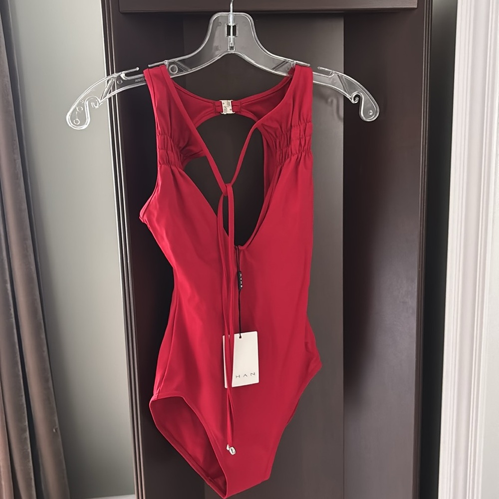 Shan brand new with tags Balnéa Osaka one-piece bathing suit.